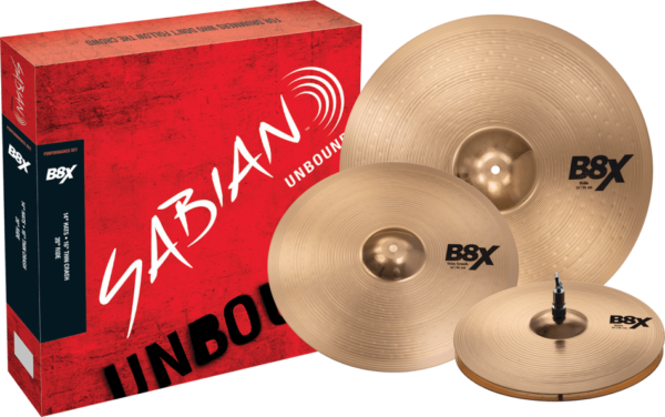 Sabian B8X Performance Cymbal Set