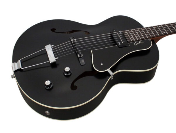 Godin 5th Avenue Jazz Piano Black HG Electric Guitar - Image 2