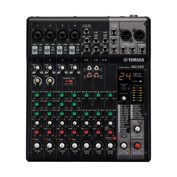Yamaha MG10X CV 10-channel Stereo Mixer
