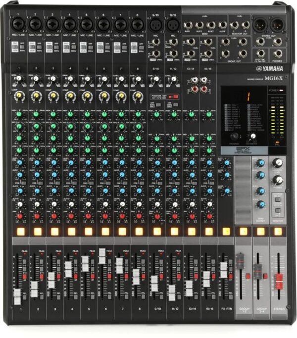 Yamaha MG16X Analog Mixer