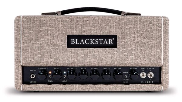 Blackstar St. James 50-watt Tube Head with EL34 Tubes - Fawn