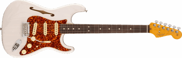 Fender American Professional II Stratocaster LTD Thinline Electric Guitar - Image 11