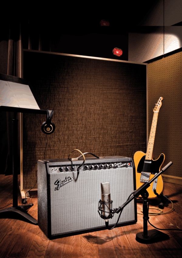 Fender 65' Deluxe Reverb Guitar Amplifier - Image 4