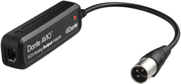Audinate Dante AVIO 1-Channel XLR Analog Output Adapter - Image 2