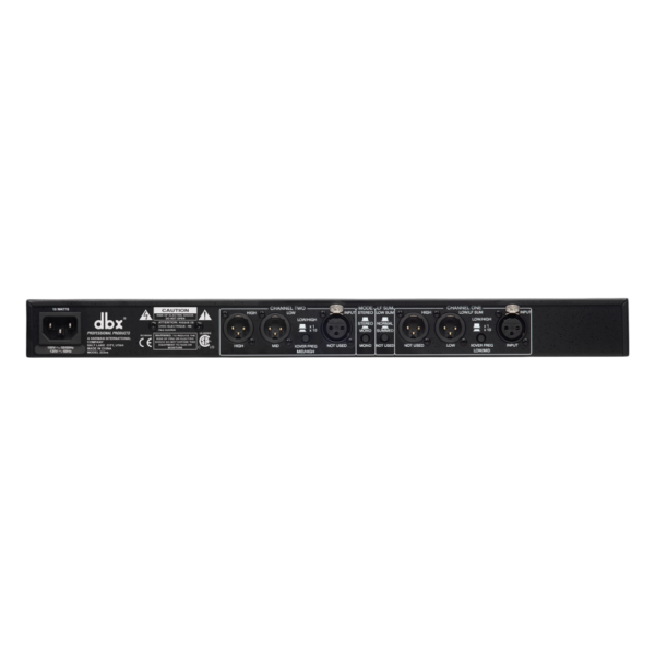 DBX 223XS Stereo 2-Way/Mono 3-Way Crossover with XLR Connectors - Image 3