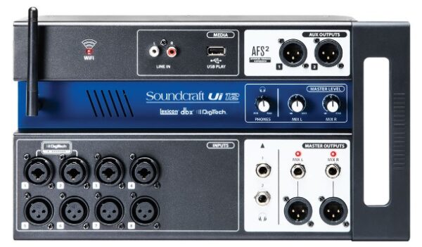 Soundcraft Ui12 12-channel Digital Mixer With Wireless Control